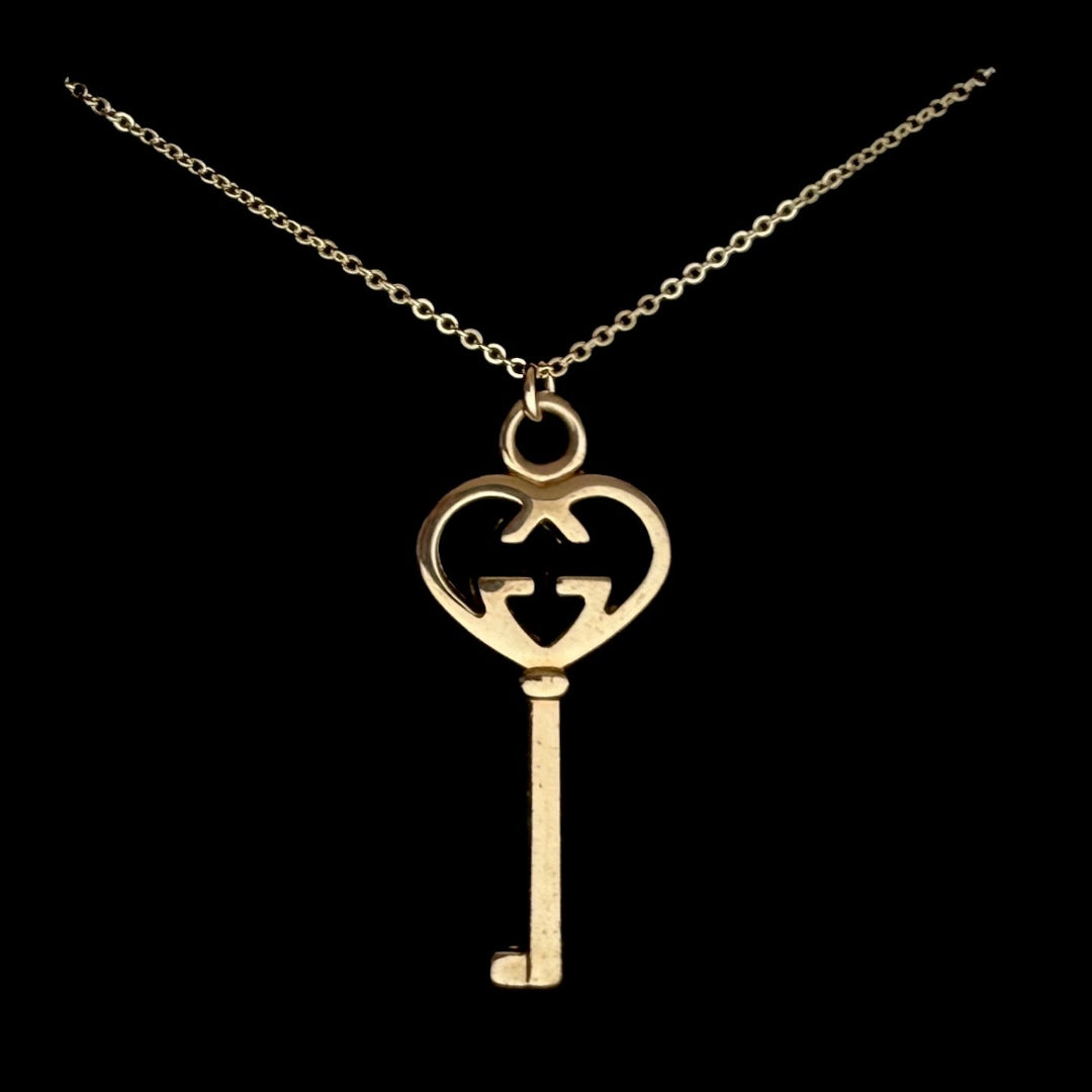 Heart Key Necklace