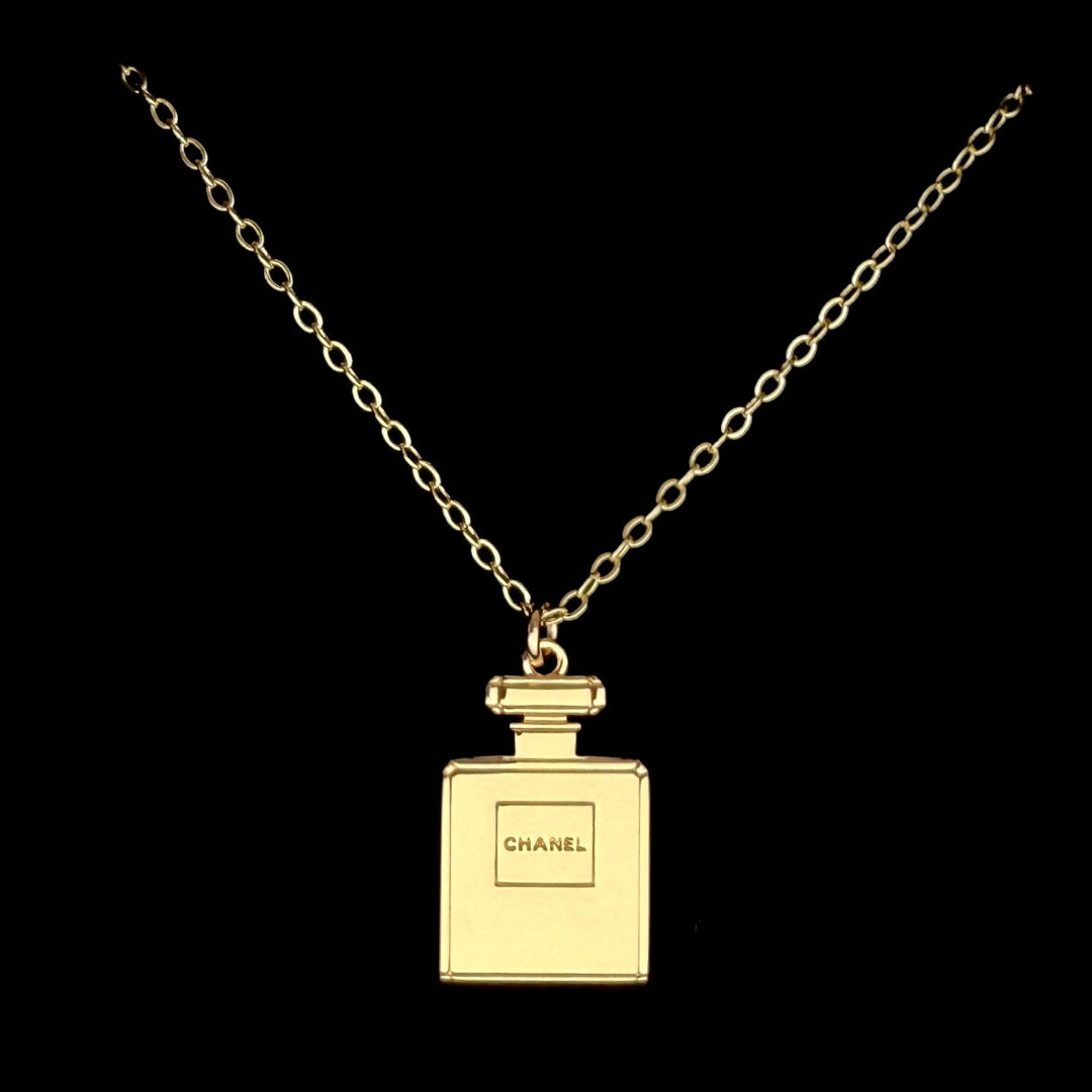 Perfume Bottle Necklace