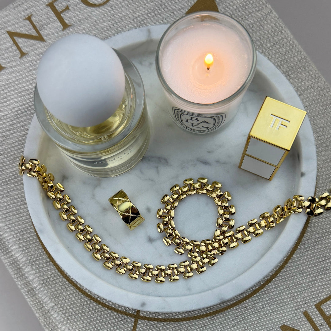 Gold Panther Necklace