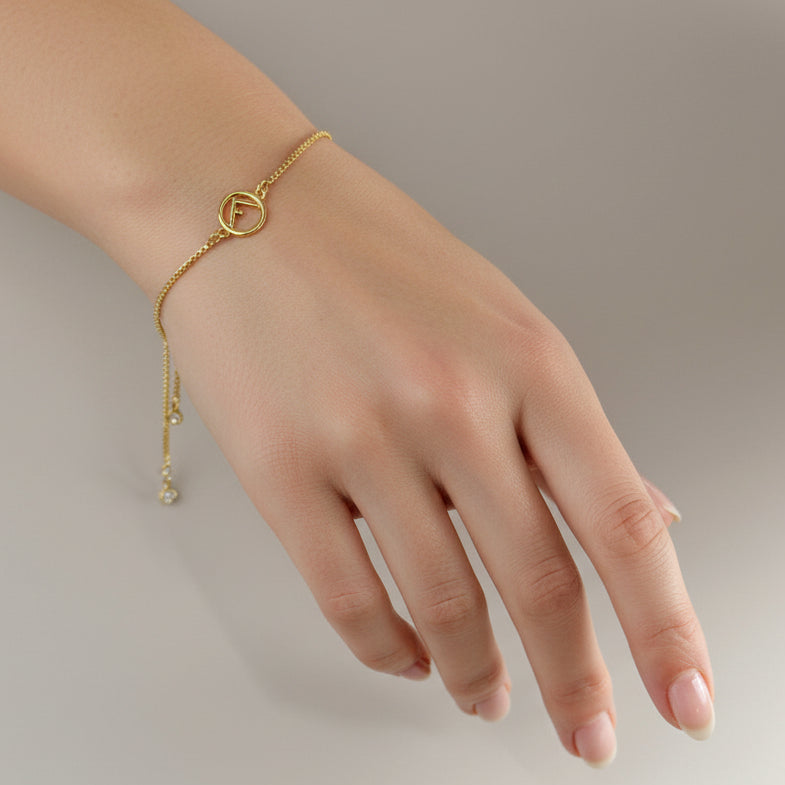 Gold Logo Bracelet