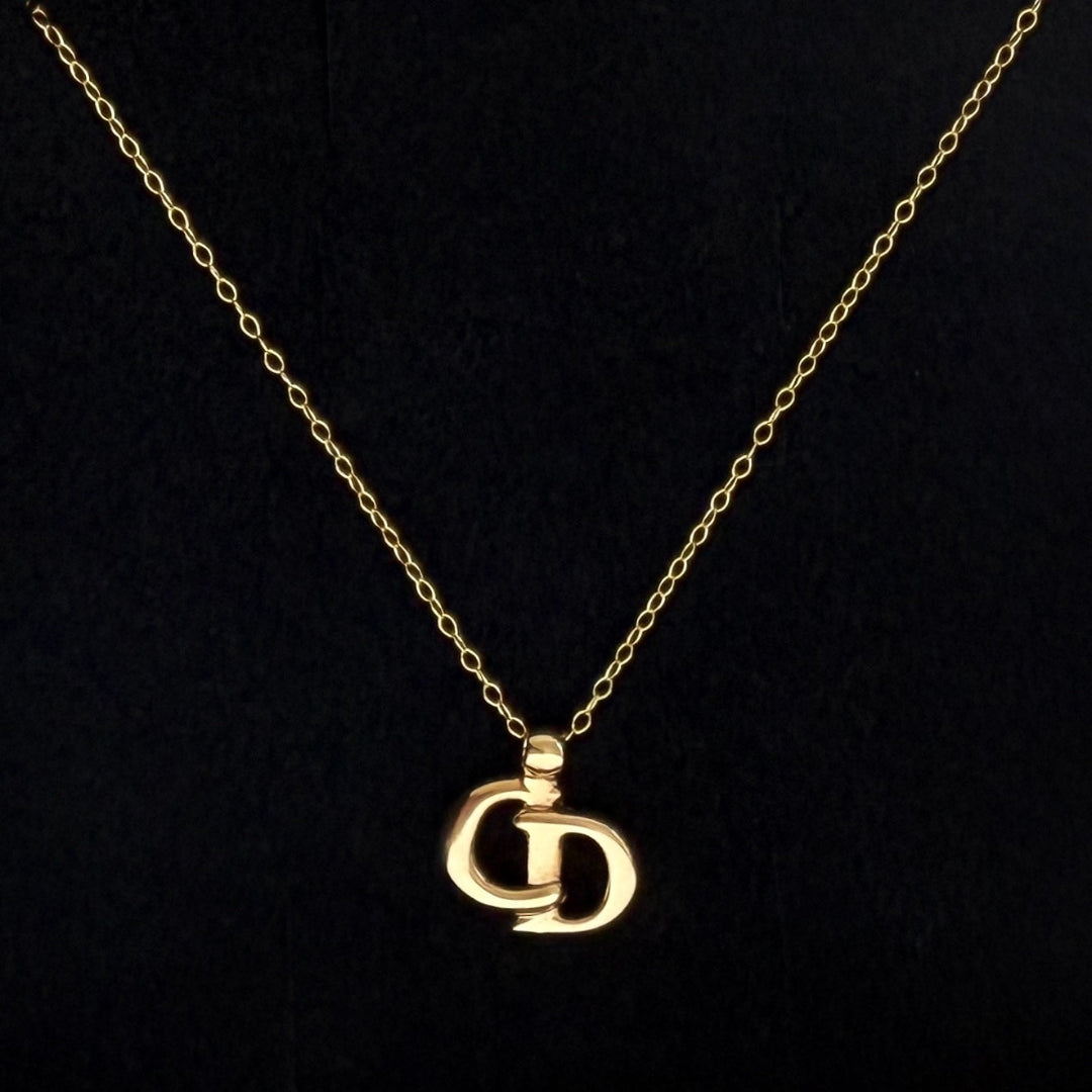 Gold Logo Necklace