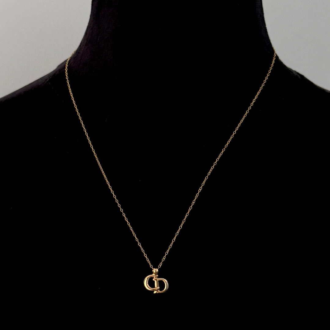 Gold Logo Necklace