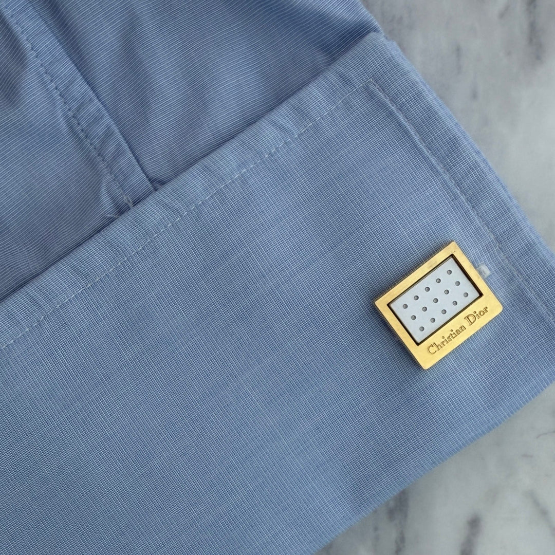 Dotty Gold & Silver Logo Cufflinks