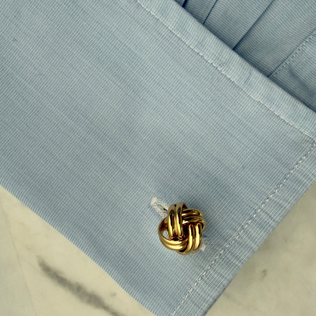 Gold Knot Cufflinks