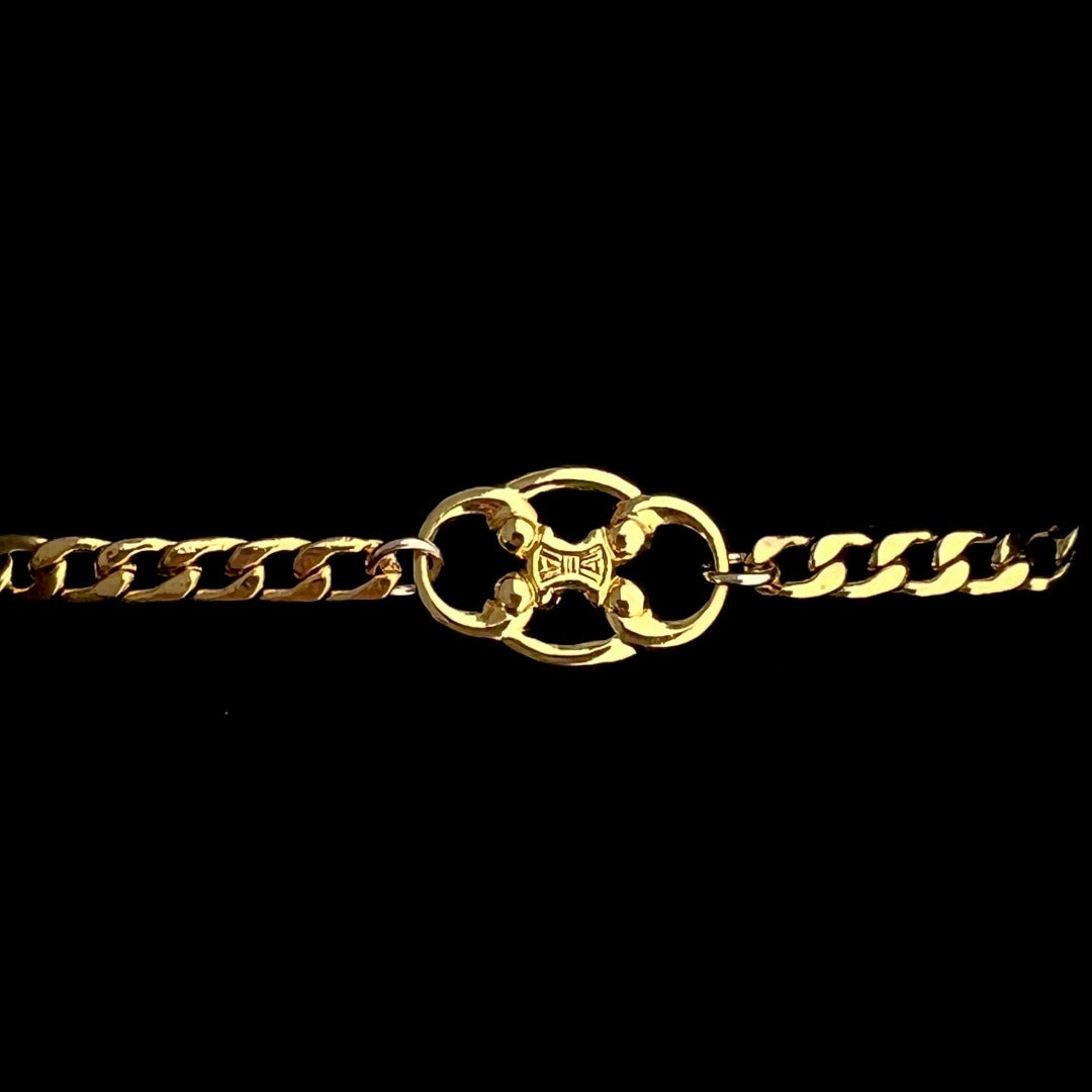 Triomphe Gold Logo Bracelet
