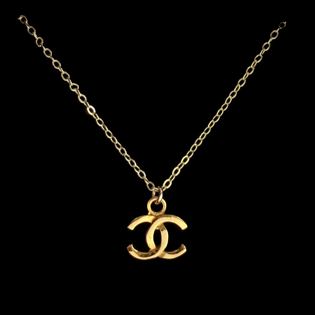 Gold Logo Necklace