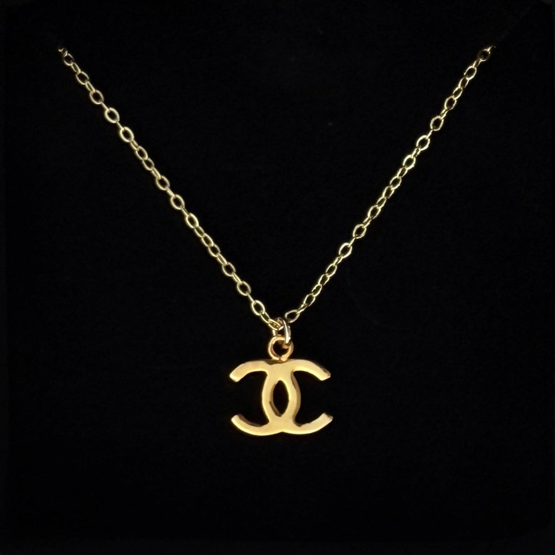 Gold Logo Necklace