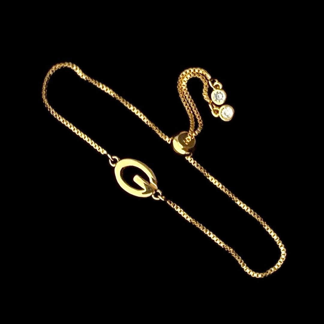 Gold Logo Bracelet