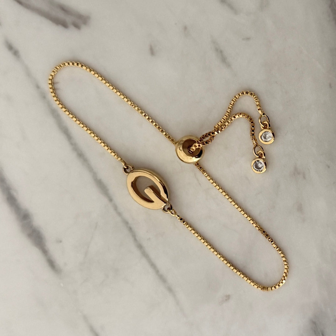 Gold Logo Bracelet