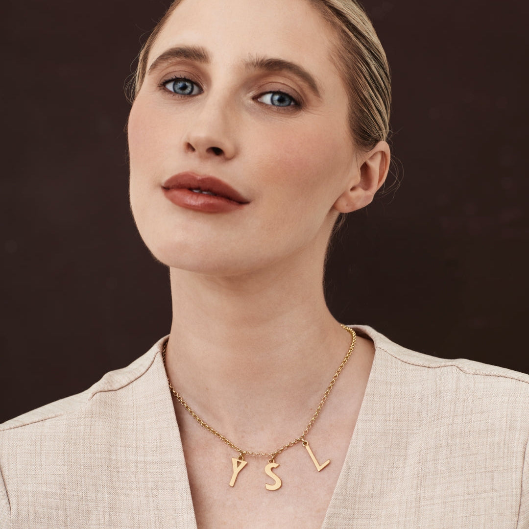 Gold Letter Necklace