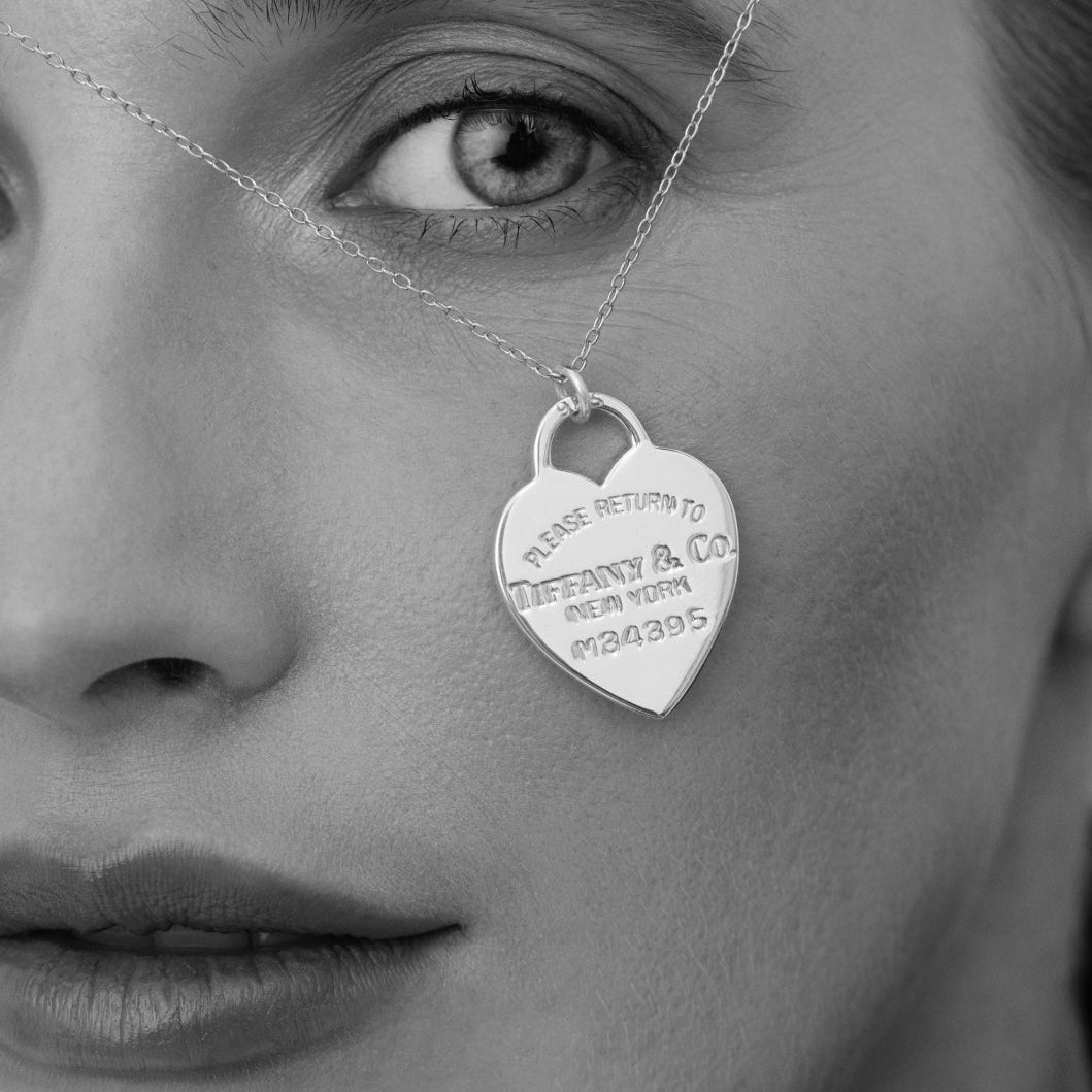 Silver Heart Charm Necklace