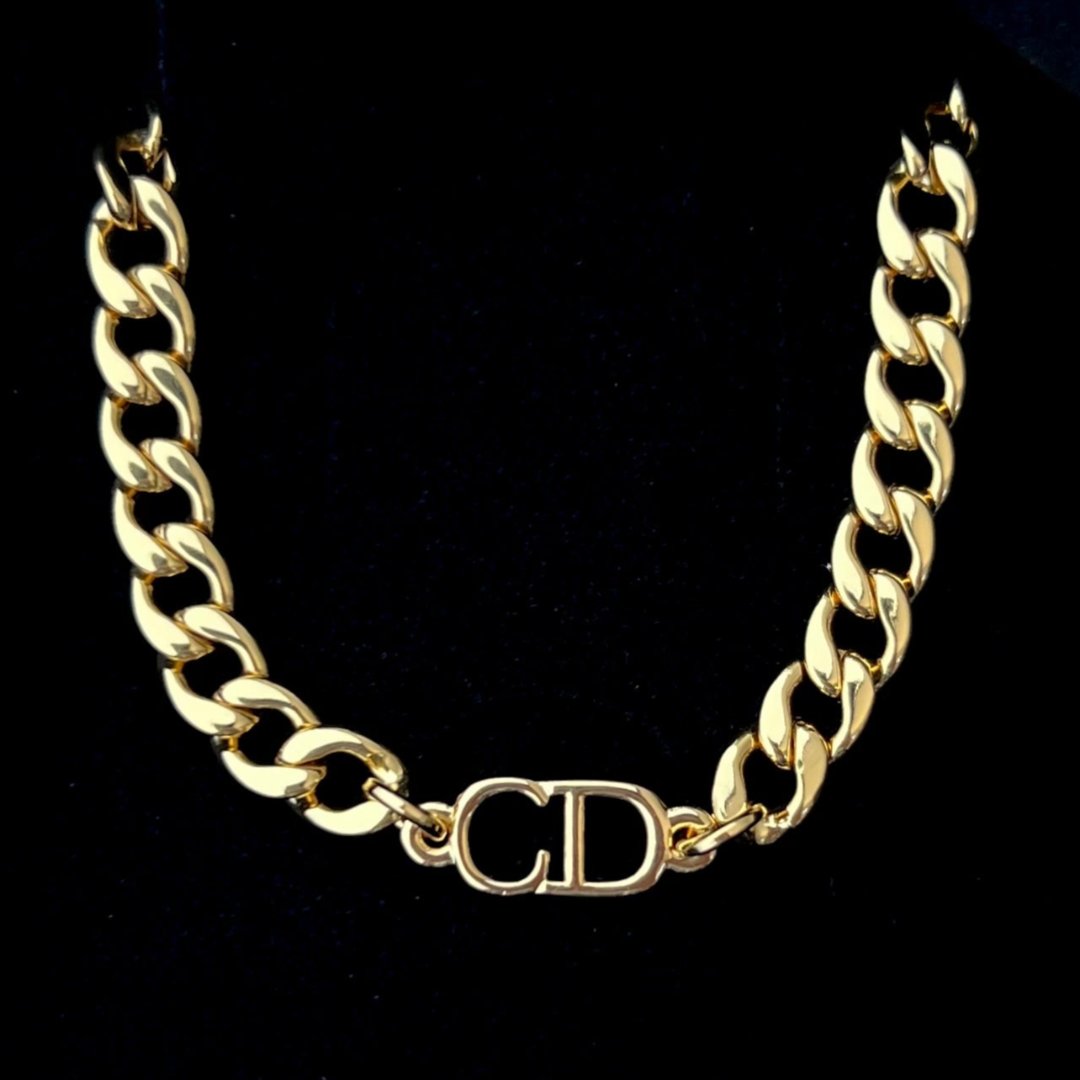 Large Gold Cuban Choker